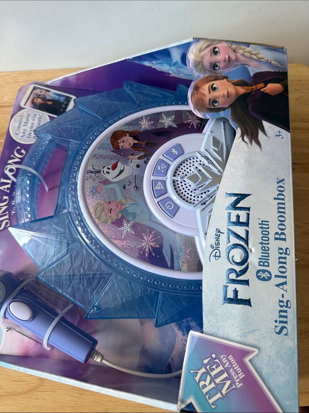 Disney Frozen Sing-Along Boombox - Purple and White